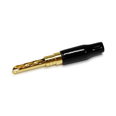 Black Rhodium Gold Plated Z Plug