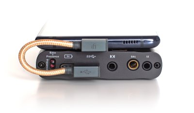 iFi 90° Type-C OTG Cable Superfast Speed/Audiophile Quality OTG