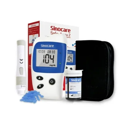 เครื่องตรวจวัดน้ำตาล Sinocare รุ่น Safe-Accu2