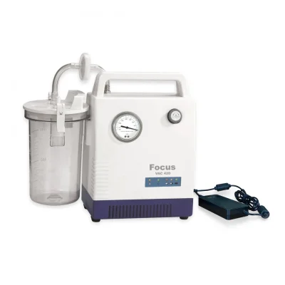 เครื่องดูดเสมหะ Focus Model VAC-420 มีแบตเตอรี่ในเครื่อง