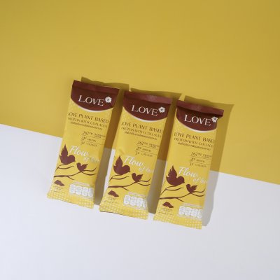 Love protein เลิฟ โปรตีนพืช สูตรแพทย์ รสช็อคโกแลต (Chocolate) สูตรเพิ่มน้ำนม "Flow of Love"