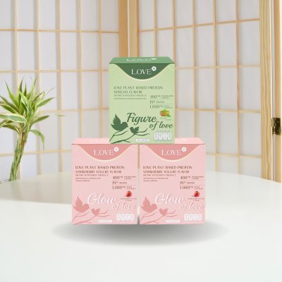 Love Plant Based Protein เลิฟ โปรตีนพืช สูตรแพทย์ โปรตีนบำรุงคุณแม่ ก่อนท้อง ตั้งครรภ์ และหลังคลอด