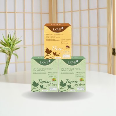Love Plant Based Protein เลิฟ โปรตีนพืช สูตรแพทย์ โปรตีนบำรุงคุณแม่ ก่อนท้อง ตั้งครรภ์ และหลังคลอด