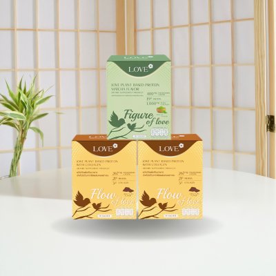 Love Plant Based Protein เลิฟ โปรตีนพืช สูตรแพทย์ โปรตีนบำรุงคุณแม่ ก่อนท้อง ตั้งครรภ์ และหลังคลอด