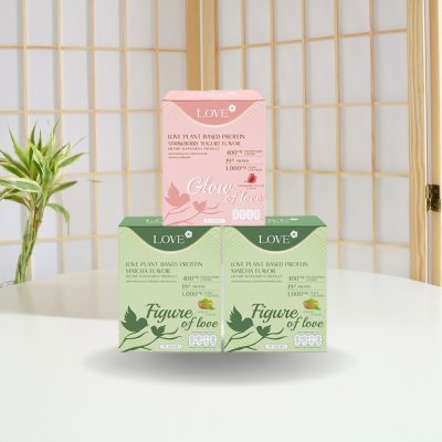 Love Plant Based Protein เลิฟ โปรตีนพืช สูตรแพทย์ โปรตีนบำรุงคุณแม่ ก่อนท้อง ตั้งครรภ์ และหลังคลอด