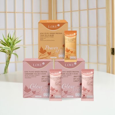 Love Plant Based Protein เลิฟ โปรตีนพืช สูตรแพทย์ โปรตีนบำรุงคุณแม่ ก่อนท้อง ตั้งครรภ์ และหลังคลอด