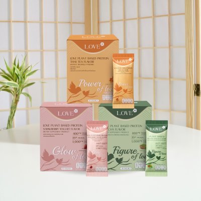 Love Plant Based Protein เลิฟ โปรตีนพืช สูตรแพทย์ โปรตีนบำรุงคุณแม่ ก่อนท้อง ตั้งครรภ์ และหลังคลอด