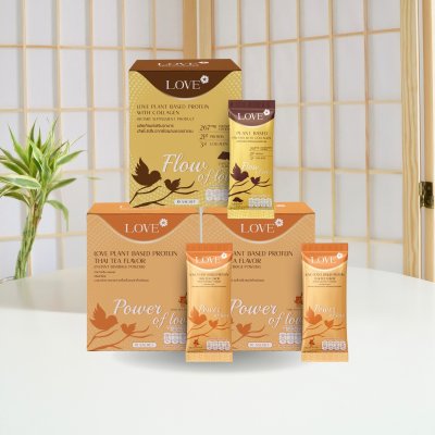 Love Plant Based Protein เลิฟ โปรตีนพืช สูตรแพทย์ โปรตีนบำรุงคุณแม่ ก่อนท้อง ตั้งครรภ์ และหลังคลอด