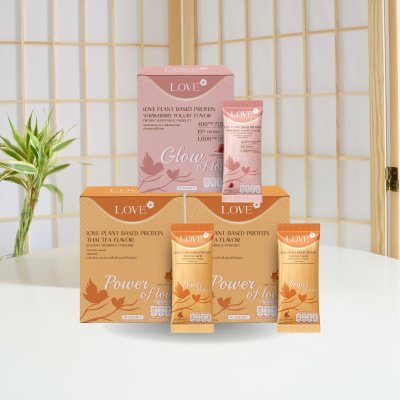 Love Plant Based Protein เลิฟ โปรตีนพืช สูตรแพทย์ โปรตีนบำรุงคุณแม่ ก่อนท้อง ตั้งครรภ์ และหลังคลอด