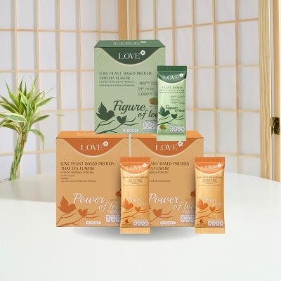 Love Plant Based Protein เลิฟ โปรตีนพืช สูตรแพทย์ โปรตีนบำรุงคุณแม่ ก่อนท้อง ตั้งครรภ์ และหลังคลอด