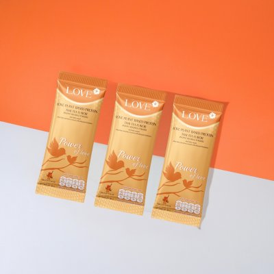 โปรตีนสูตรวิตามินรวม "Power of Love" รสชาไทย (Thai Tea)