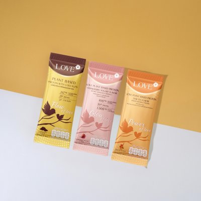 (เซ็ตทดลอง) Love protein เลิฟ โปรตีนพืช สูตรแพทย์ โปรตีนบำรุงคุณแม่ ก่อนท้อง ตั้งครรภ์ และหลังคลอด
