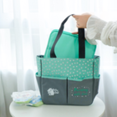 กระเป๋าผ้าอ้อม สำหรับคุณแม่ กระเป๋าอเนกประสงค์ Diaper bag (5 ชิ้น)