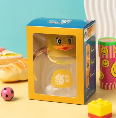 แก้วหัดดื่ม แก้วฝึกดูด กันสำลัก แบบ 3 in 1 ยี่ห้อ Baby Owl