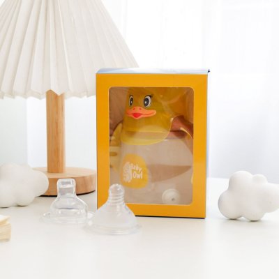 แก้วหัดดื่ม แก้วฝึกดูด กันสำลัก แบบ 3 in 1 ยี่ห้อ Baby Owl