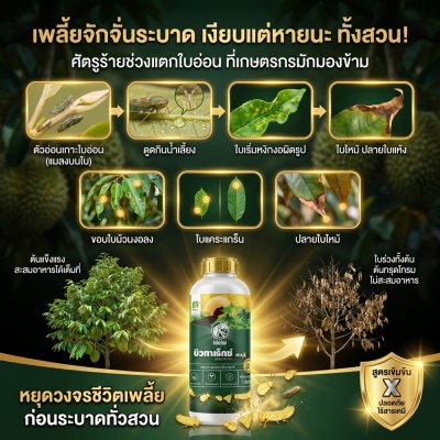 บิวทาเร็กซ์แม็กซ์ กำจัดเพลี้ย แมลงปากดูด