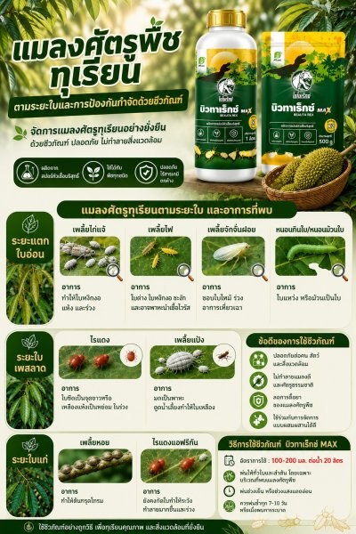 บิวทาเร็กซ์แม็กซ์ กำจัดเพลี้ย แมลงปากดูด