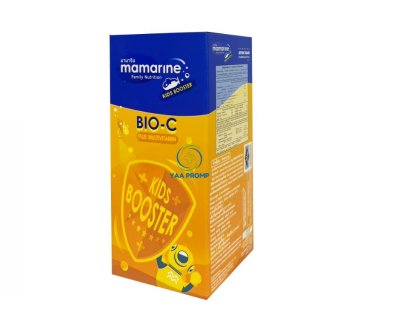 MAMARINE KIDS BOOSTER BIO-C 120ML.มามารีน คิดส์ ไบโอซี 120ML