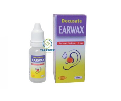 EARWAX เอียร์แวกซ์ ยาหยอดหู/ละลายขี้หู ขนาด 15 มล.