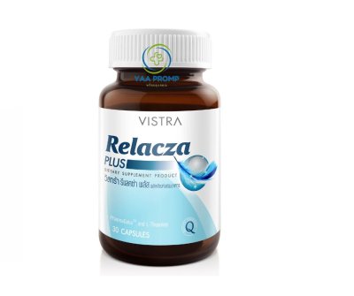 VISTRA RELACZA PLUS 30'S วิสทร้า รีแลคซ่า พลัส 30เม็ด