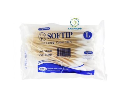 SOFTIP ซอฟทิป ไม้พันสำลี ( S / M / L )