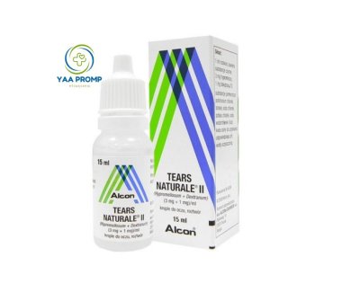 ALCON TEARS NATURALE II เทียร์ แนเชอรอล น้ำตาเทียม 15ML ALCON TEARS NATURALE II เทียร์ แนเชอรอล น้ำตาเทียม 15ML