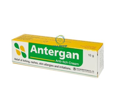 ANTERGAN CREAM แอนเตอแกน ครีม ขนาด 10 กรัม ANTERGAN CREAM แอนเตอแกน ครีม ขนาด 10 กรัม