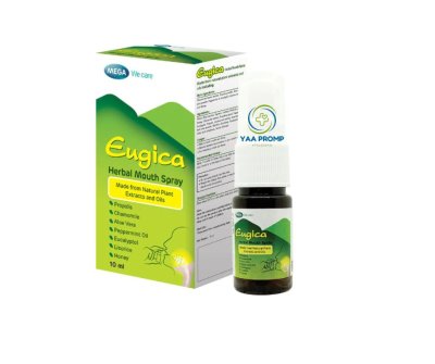 EUGICA HERBAL MOUTH SPRAY ยูจิก้า เฮอร์บอล เม้าท์ สเปรย์ 10มล.