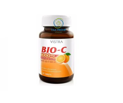 VISTRA BIO-C วิสทร้า ไบโอซี ขนาด 1000 มก ขวด 30 เม็ด