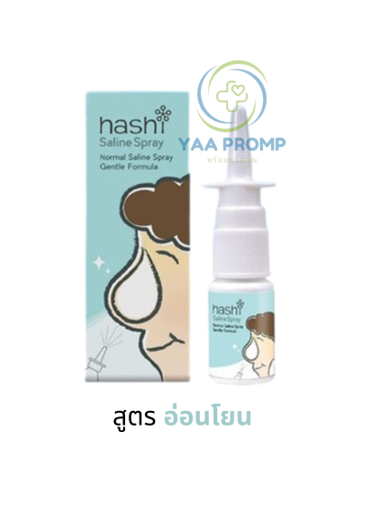 HASHI SALINE SPRAY สูตร MOIST 30ML ฮาชิ สเปร์ยน้ำเกลือ