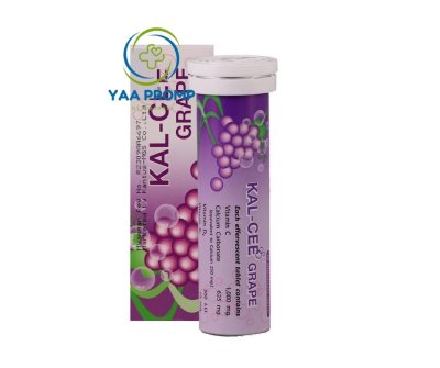 KAL-CEE แคล-ซี รสองุ่น หลอด 10เม็ด