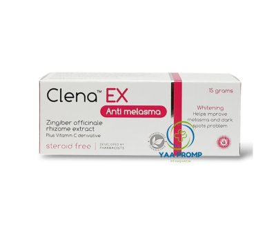 คลีน่า เอ็กซ์ แอนตี้ เมลาสม่า CLENA EX 15G.