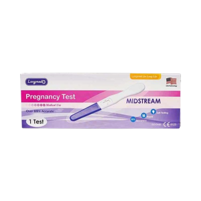 LONGMED PREGNANCY TEST ชุดตรวจครรภ์ ลองเมด แบบปากกา Midstream