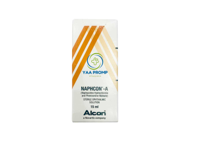 NAPHCON-A 15ML ยาหยอดตา แนฟคอน-เอ 15 มล.