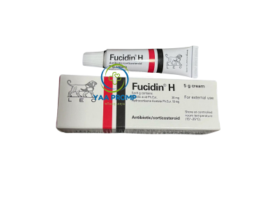 FUCIDIN H CREAM  ฟิวซิดินเฮช ครีมทาแผล แก้คัน 5 กรัม