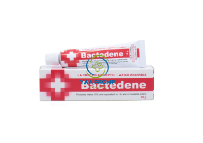 BACTEDENE GEL  แบคทีดีน เจล เบตาดีน 10 กรัม