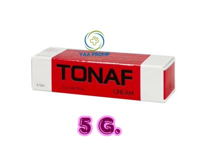 TONAF CREAM 1% โทนาฟ 1% สีแดง 5กรัมและ15กรัม