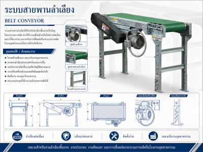 Belt Conveyor / ระบบสายพานลำเลียง