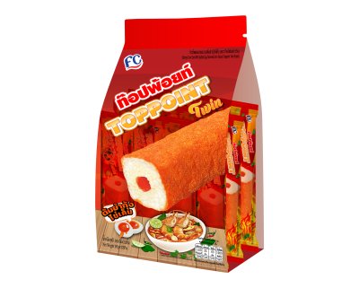 ขนมข้าวโพดอบกรอบ รสต้มยำกุ้งไข่เค็ม (ตราท๊อปพ้อยท์)