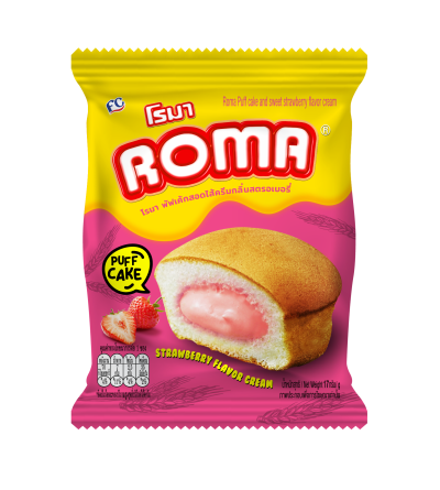 Roma Puff Cake (Strawberry)