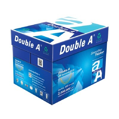 Double A กระดาษถ่ายเอกสาร A4 80 แกรม (5 รีม/กล่อง)
