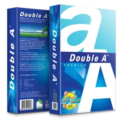 Double A กระดาษถ่ายเอกสาร A4 80 แกรม (5 รีม/กล่อง)