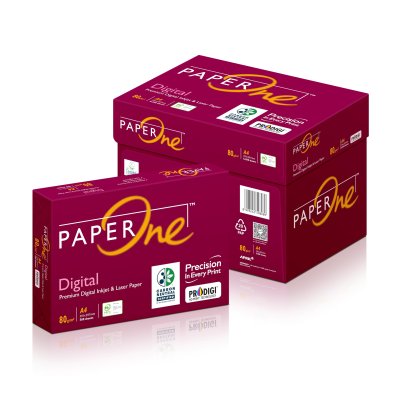 Paper One กระดาษถ่ายเอกสาร A4 (5 รีม/กล่อง)