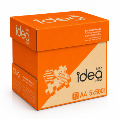 IDEA กระดาษถ่ายเอกสาร A4 (5 รีม/กล่อง)