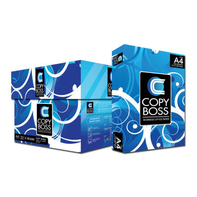 Copy Boss กระดาษถ่ายเอกสาร A4 บรรจุ 5 รีม/กล่อง