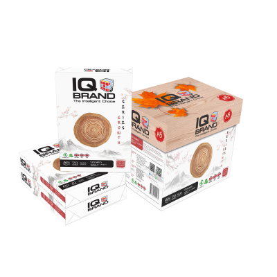 IQ Brand กระดาษถ่ายเอกสาร A5 70 แกรม รุ่น Growth Series 10 รีม/กล่อง