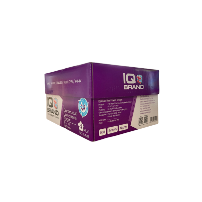 กระดาษต่อเนื่องเคมีสี 4 ชั้น 9x11 นิ้ว / IQ Brand 500 ชุด