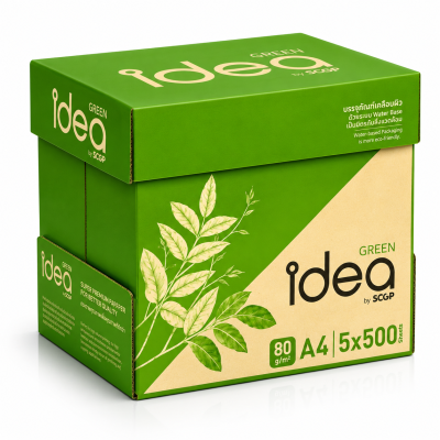 IDEA กระดาษถ่ายเอกสาร A4 (5 รีม/กล่อง)