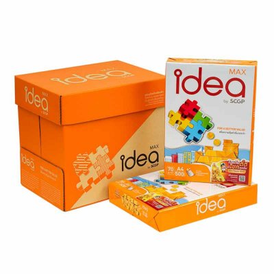 IDEA กระดาษถ่ายเอกสาร A4 (5 รีม/กล่อง)