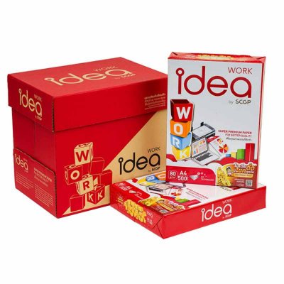 IDEA กระดาษถ่ายเอกสาร A4 (5 รีม/กล่อง)